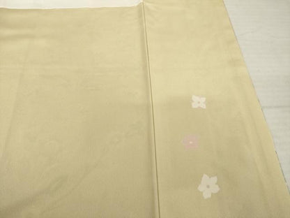 平和屋着物●訪問着　作家物　利秋　流水花丸文　暈し染め　正絹　逸品　AABI6952ck