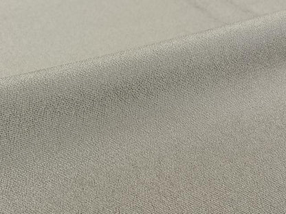 平和屋着物▽細雪しおざわ　単衣　牡丹鼠色　反端付き　正絹　逸品　AABI7009jh