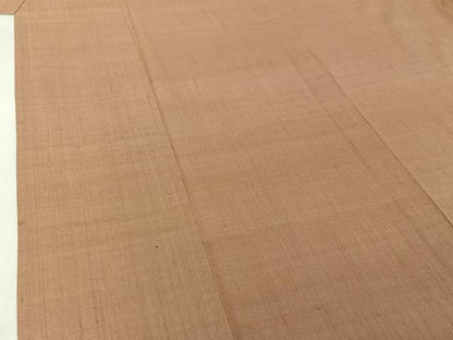 平和屋着物▽上質な紬　単衣　霞文　正絹　逸品　AABI7016jh
