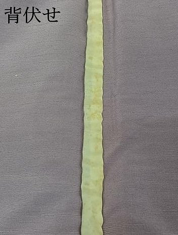 平和屋着物▽上質な紬　単衣　霞文　正絹　逸品　AABI7020jh