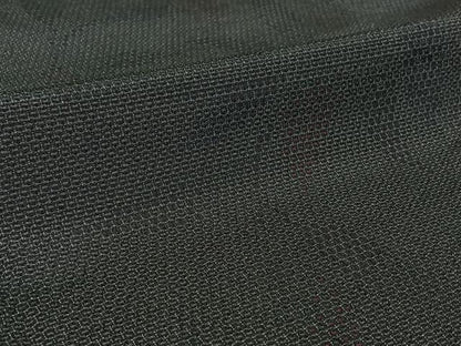 平和屋着物▽本塩沢　単衣　110亀甲　草花文　正絹　逸品　AABI7023jh