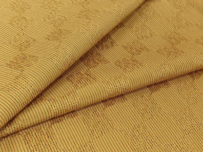 平和屋着物▽上質な小紋　単衣　市松文様　正絹　逸品　AABI7032jh