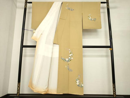 平和屋着物●訪問着　友禅　作家物　花丸文　正絹　逸品　AABI7084ck