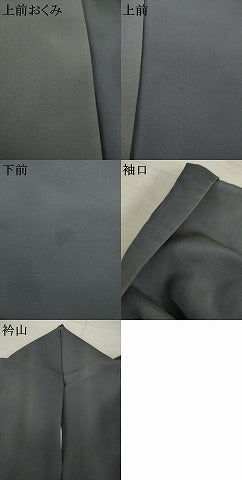 平和屋着物●染色作家　斉藤三才　小紋　霞文　暈し染め　正絹　逸品　AABI7091ck