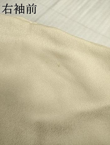 平和屋着物●訪問着　雪輪孔雀羽文　暈し染め　金銀彩　正絹　逸品　AABI7092ck