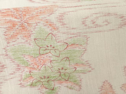 平和屋着物＊夏物　小紋　竜田川　AABI7115ck