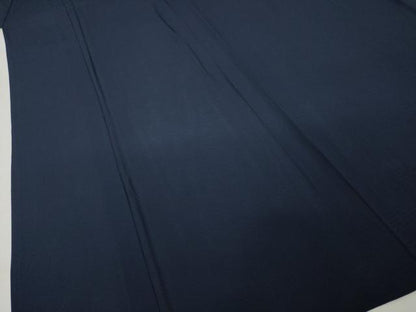 平和屋着物＊夏物　色無地　絽　青褐色　正絹　逸品　AABI7122ck
