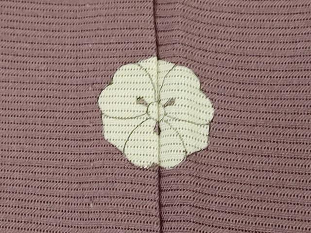 平和屋着物＊夏物　色無地　絽　濃色　正絹　逸品　AABI7128ck