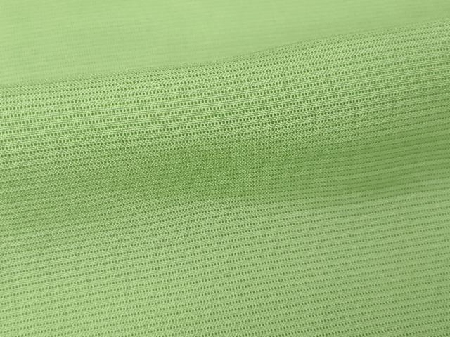 平和屋着物＊夏物　色無地　絽　若葉色　正絹　逸品　AABI7129ck