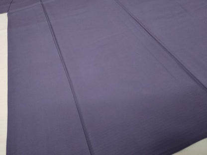 平和屋着物＊夏物　色無地　絽　濃鼠色　正絹　逸品　AABI7132ck