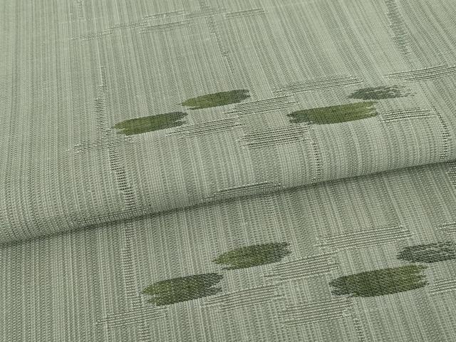 平和屋着物＊夏物　小紋　霞文　正絹　逸品　AABI7140ck