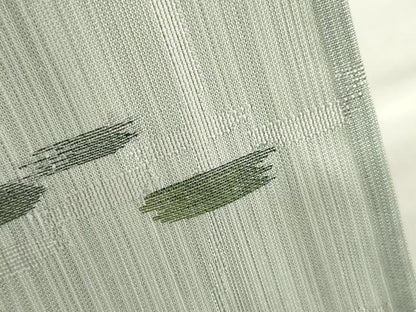 平和屋着物＊夏物　小紋　霞文　正絹　逸品　AABI7140ck