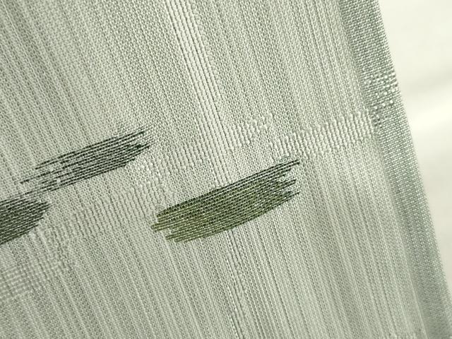 平和屋着物＊夏物　小紋　霞文　正絹　逸品　AABI7140ck