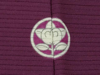 平和屋着物＊夏物　色無地　絽　似せ紫色　正絹　逸品　AABI7143ck