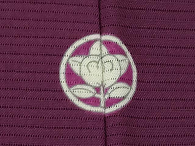 平和屋着物＊夏物　色無地　絽　似せ紫色　正絹　逸品　AABI7143ck