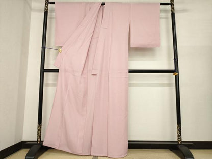 平和屋着物＊夏物　色無地　絽　虹色　正絹　逸品　AABI7148ck
