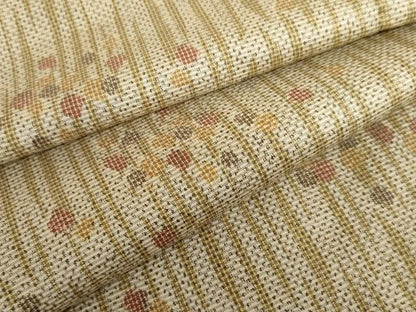 平和屋着物▽上質な紬　単衣　あられ　正絹　逸品　AABI7176cs