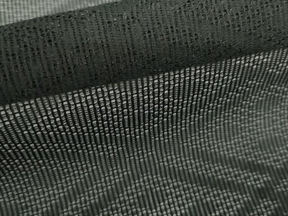 平和屋着物▽羽織　スリーシーズン　春夏秋　塵除け　黒地　正絹　逸品　未使用　AABI7182cs