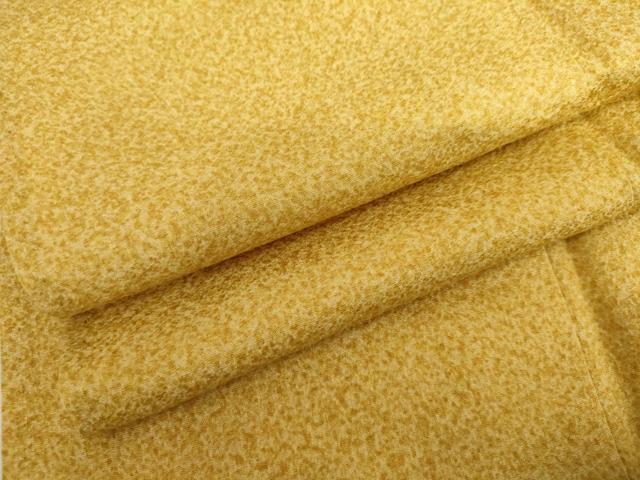平和屋着物▽上質な小紋　単衣　霞文　正絹　逸品　AABI7232cs