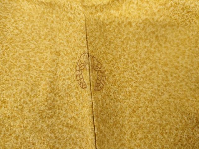 平和屋着物▽上質な小紋　単衣　霞文　正絹　逸品　AABI7232cs