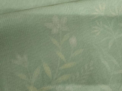 平和屋着物▽訪問着　無双　紗×絽　枝花文　暈し染め　正絹　逸品　AABI7260cs