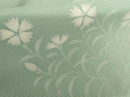 平和屋着物▽訪問着　無双　紗×絽　枝花文　暈し染め　正絹　逸品　AABI7260cs