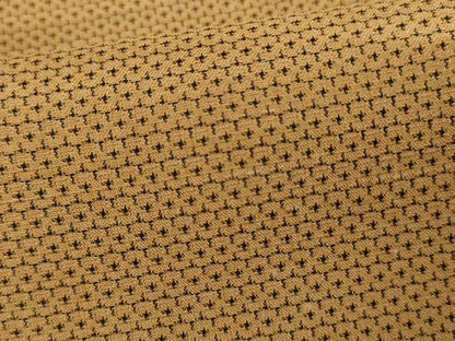 平和屋着物▽お召　単衣　100亀甲　総詰め　正絹　逸品　AABI7278cs