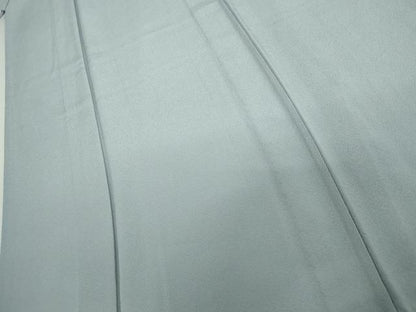 平和屋着物▽上質な色無地　単衣　淡藤色　正絹　逸品　AABI7282cs