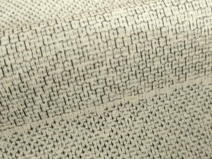 平和屋着物▽本塩沢　単衣　110亀甲　横段文　正絹　逸品　AABI7288cs