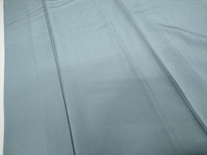 平和屋着物▽上質な色無地　単衣　浅縹色　正絹　逸品　AABI7294cs