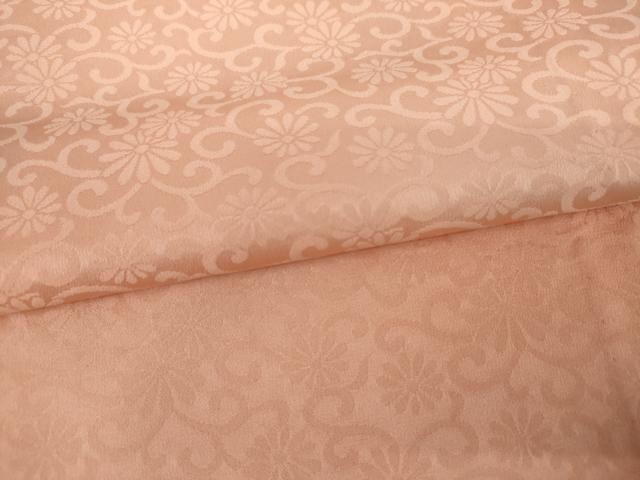 平和屋着物▽上質な小紋　単衣　霞文　暈し染め　正絹　逸品　AABI7317cs