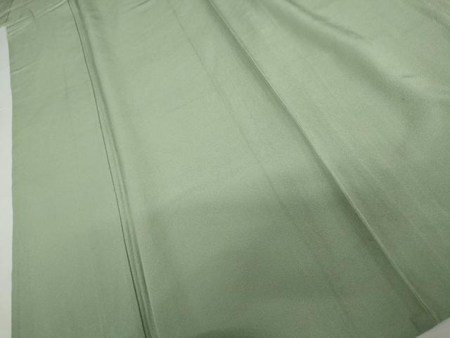 平和屋着物▽上質な色無地　単衣　薄青色　正絹　逸品　AABI7320cs