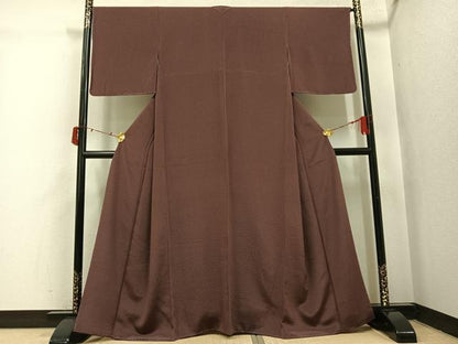 平和屋着物●江戸小紋　角通し　正絹　逸品　未使用　AABI7324ph