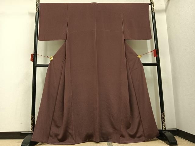 平和屋着物●江戸小紋　角通し　正絹　逸品　未使用　AABI7324ph