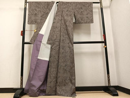 平和屋着物●本場大島紬　カタス9マルキ　薄文　正絹　逸品　AABI7326ph