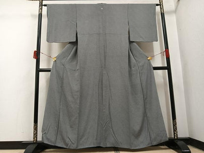 平和屋着物●江戸小紋　鮫小紋柄　正絹　逸品　AABI7341ph