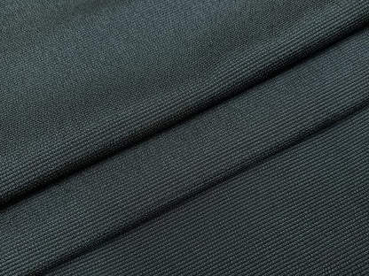 平和屋着物●本塩沢　みじん格子　正絹　逸品　AABI7350ph