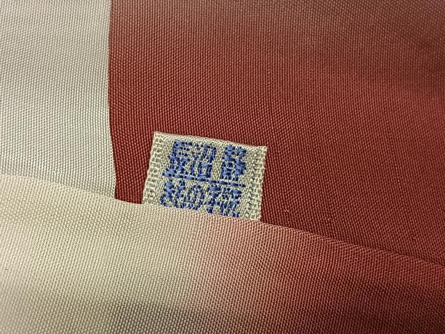 平和屋着物●結城紬　奥順　はたおり娘　手緒里　証紙付き　正絹　逸品　AABI7378ph