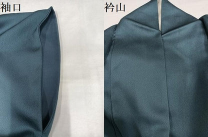平和屋着物●訪問着　刺繍　枝花文　暈し染め　正絹　逸品　AABI7387ph