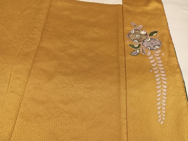 平和屋着物●染色作家　林淳一　訪問着　辻が花　絞り　暈し染め　金彩　正絹　逸品　AABI7389ph