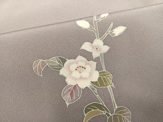 平和屋着物●訪問着　友禅　作家物　枝花文　暈し染め　正絹　逸品　AABI7390ph