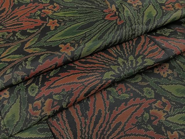 平和屋着物●本場大島紬　更紗文　正絹　逸品　AABI7396ph