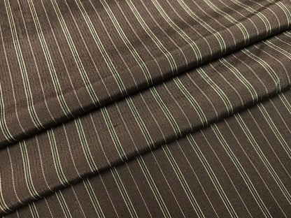 平和屋着物●上質な紬　間道　正絹　逸品　未使用　AABI7449ph