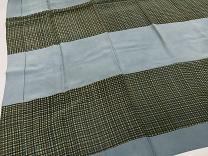 平和屋着物●男性　長襦袢　袷　鷹　松　正絹　逸品　AABI7454ph