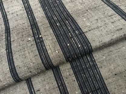 平和屋着物●上質な紬　間道　正絹　逸品　AABI7464ph