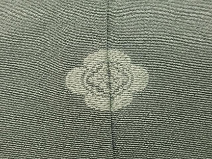 平和屋着物●名門・上野家　上野街子　清染居　訪問着　風景草花文　正絹　逸品　AABI7470ph