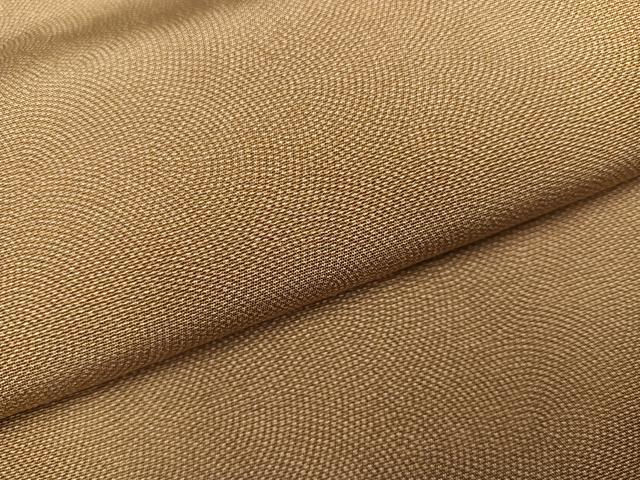 平和屋着物●江戸小紋　極小鮫小紋柄　正絹　逸品　AABI7475ph
