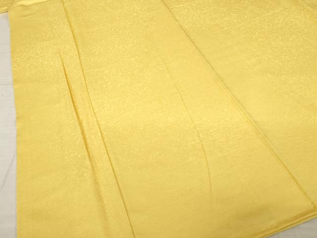 平和屋着物●上質な色無地　花葉色　正絹　逸品　AABI7551ck