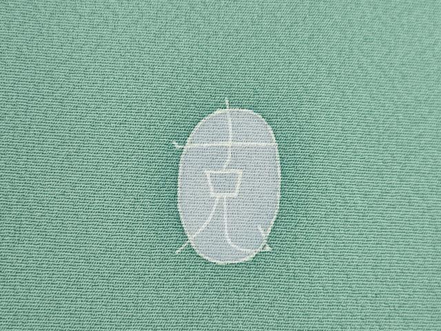 平和屋着物●本加賀友禅作家　南克治　訪問着　風景花文　正絹　逸品　AABI7558ck