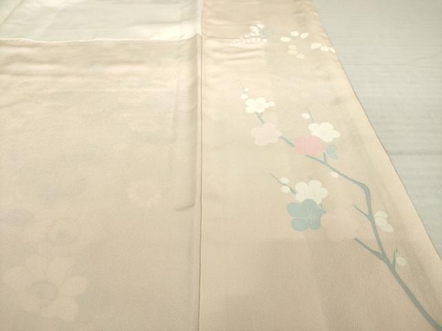 平和屋着物●訪問着　友禅　作家物　花車文　暈し染め　正絹　逸品　AABI7572ck